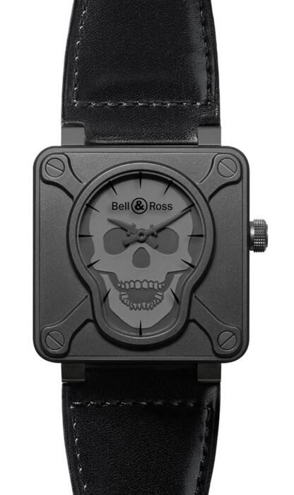 Bell and ross BR 01 Skull Airborne limited watch replica